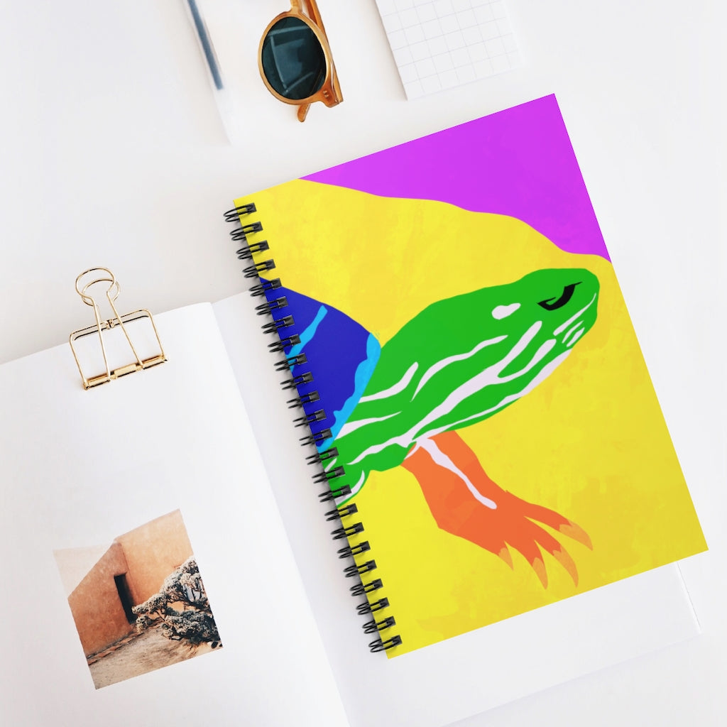 Turtle Spiral Notebook - Ruled Line