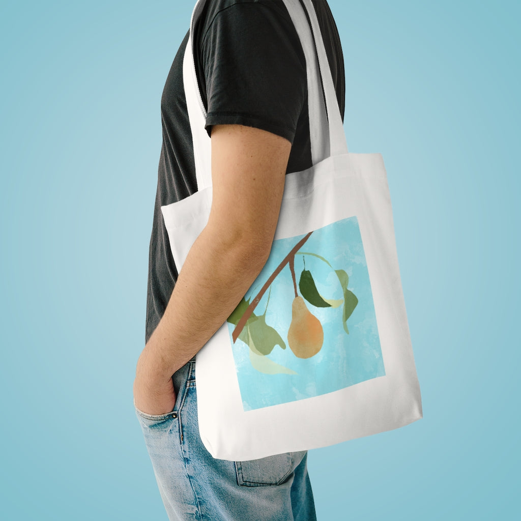 Pear - Cotton Tote Bag
