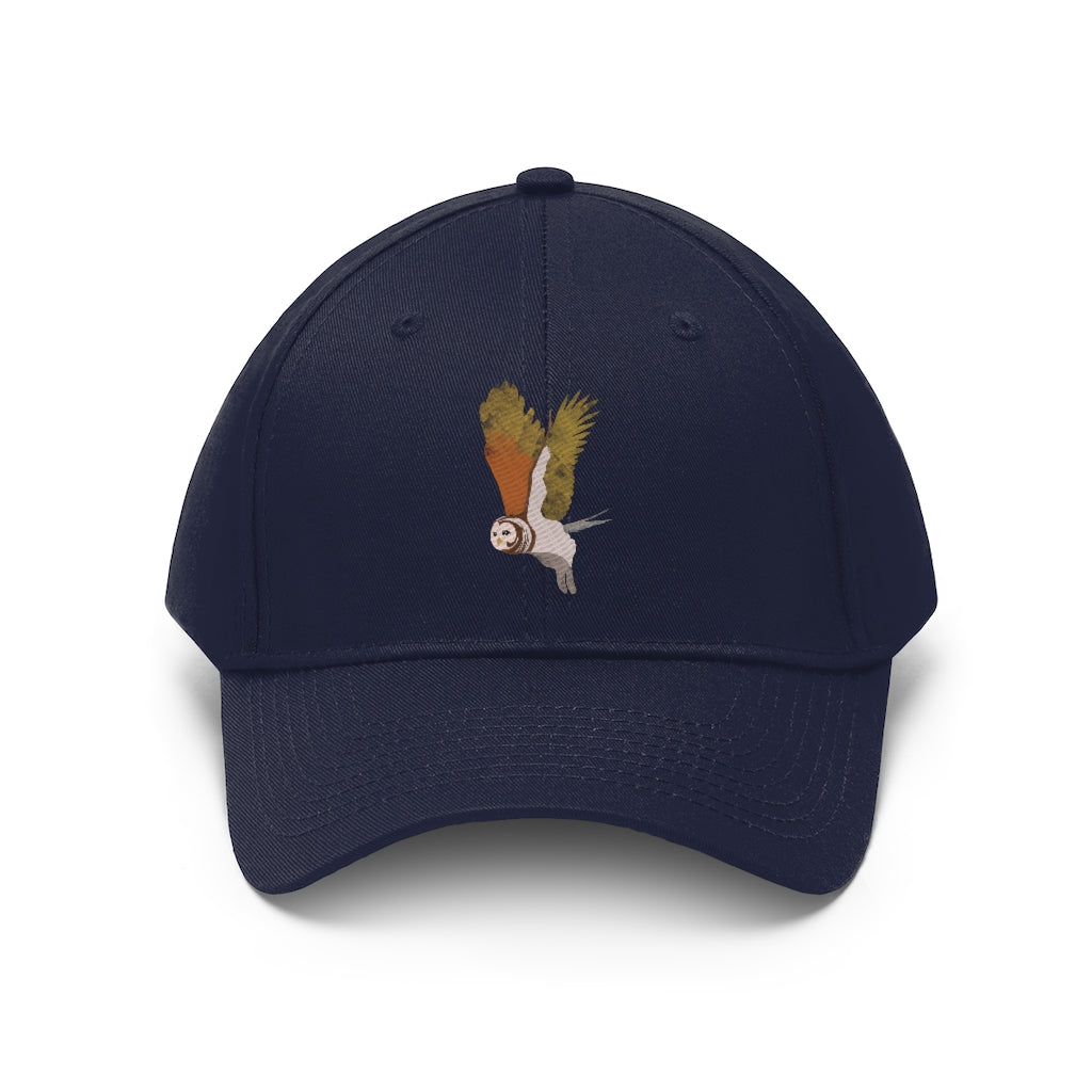 Unisex Twill Hat - Flying Owl