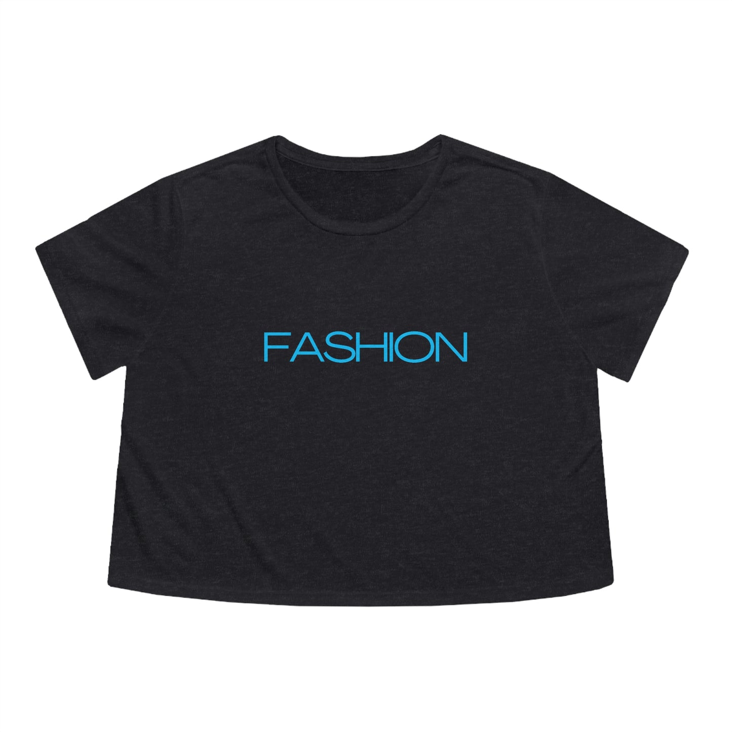 Women's Flowy Cropped Tee - FASHION