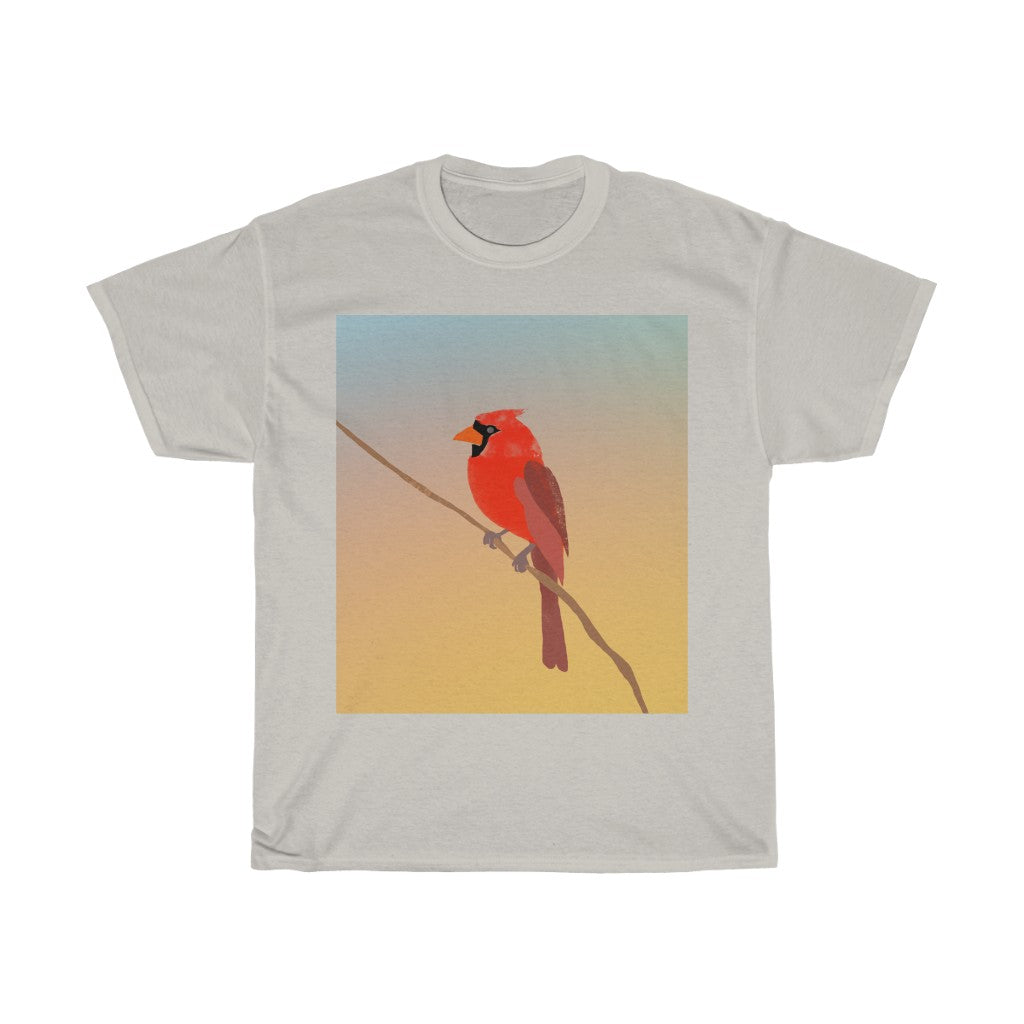 Red Cardinal - Unisex Heavy Cotton Tee