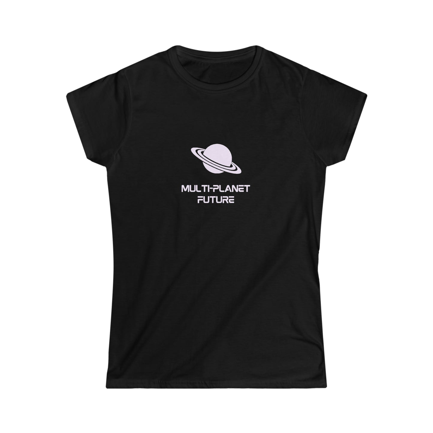 Women's Softstyle Tee - MULTI-PLANET FUTURE