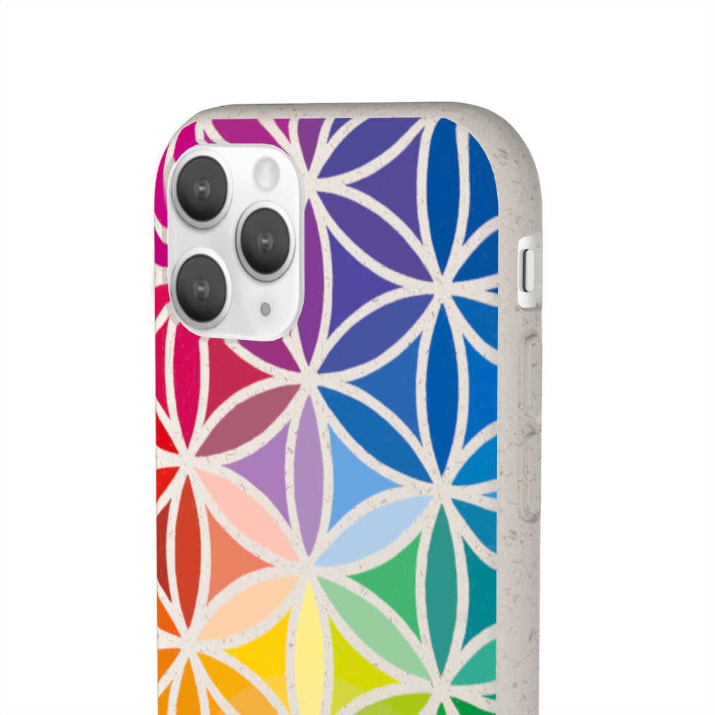 Biodegradable Case - Flower of Life