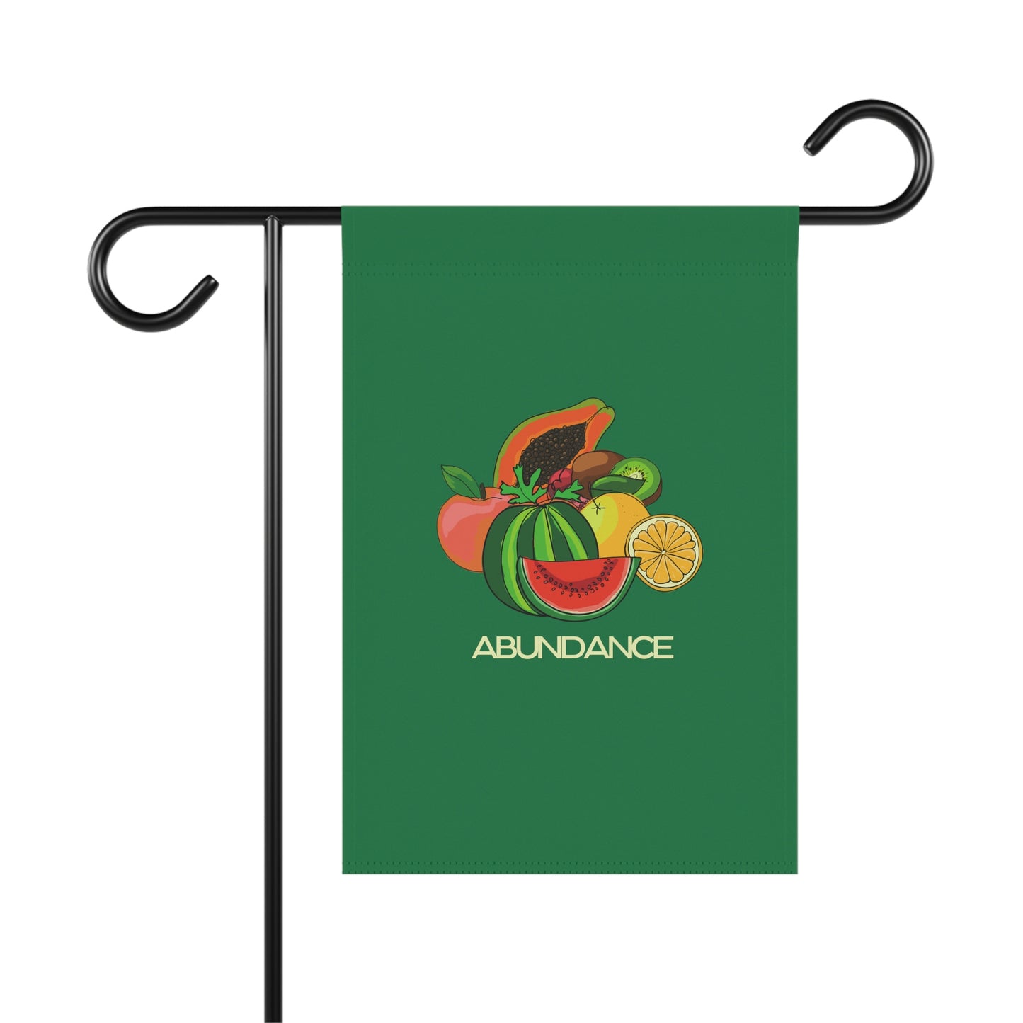 ABUNDANCE - Garden & House Banner - Green