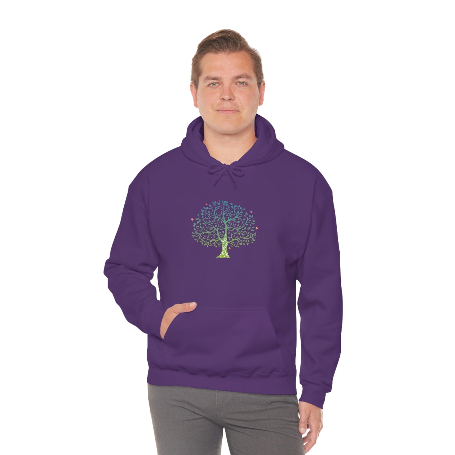Unisex Heavy Blend™ Hooded Sweatshirt - Tree of Life