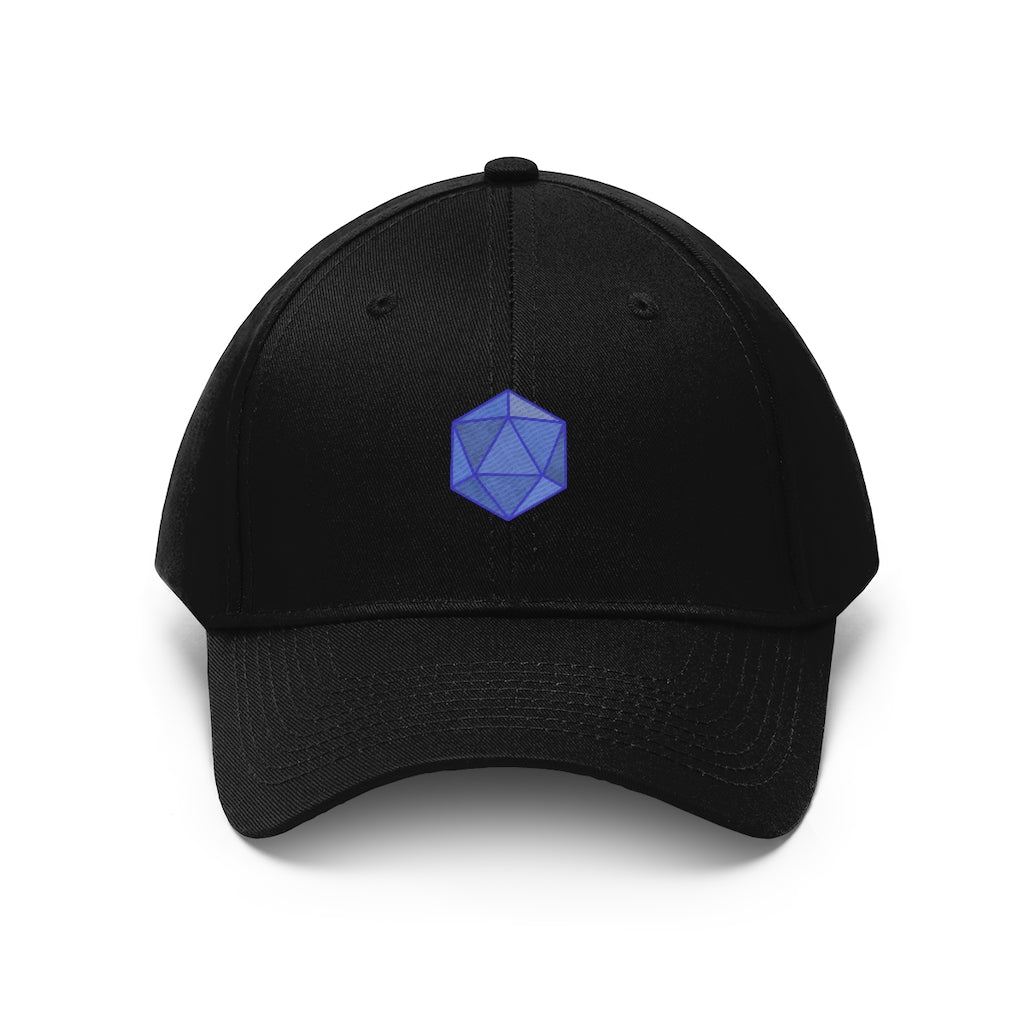 Unisex Twill Hat - Icosahedron