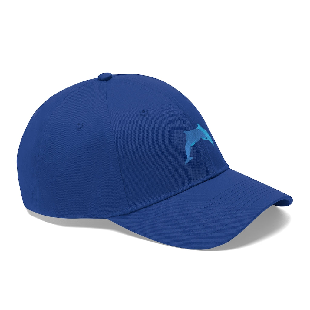 Unisex Twill Hat - Dolphins