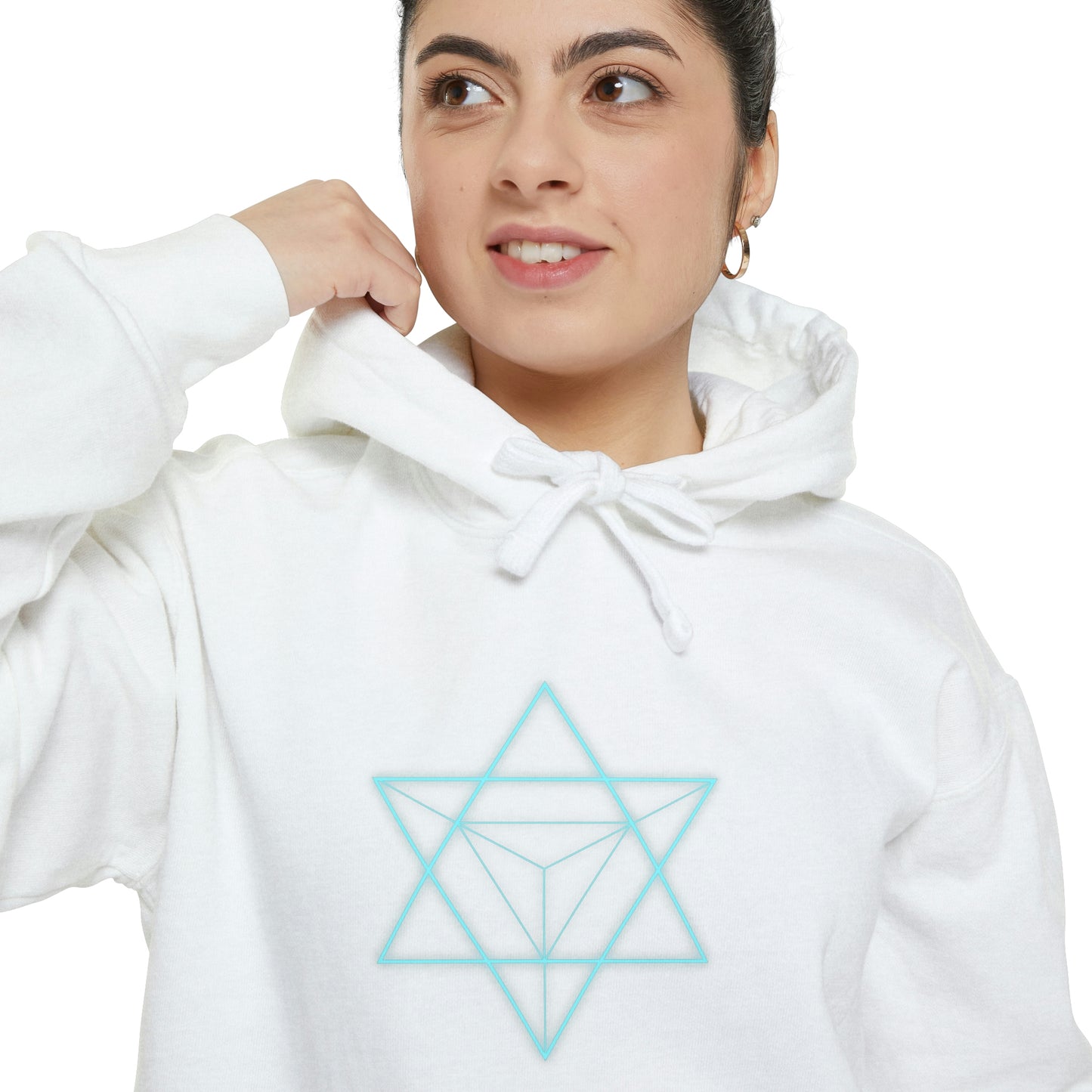 Sacred Geometry - Unisex Garment-Dyed Hoodie
