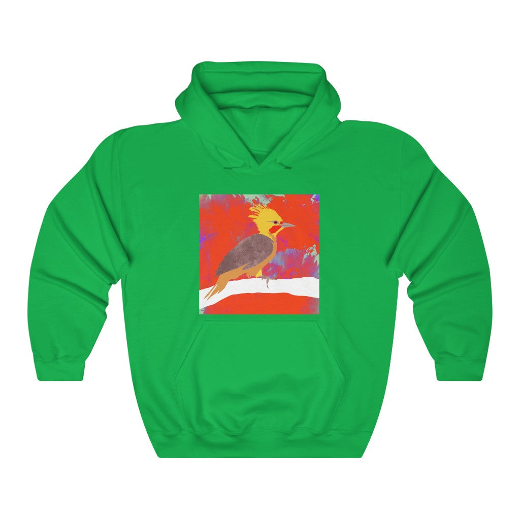 Unisex Heavy Blend™ Hooded Sweatshirt - Bird Design