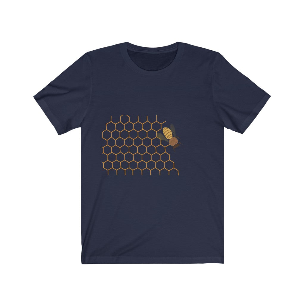 Unisex Jersey Short Sleeve Tee - Honeycomb