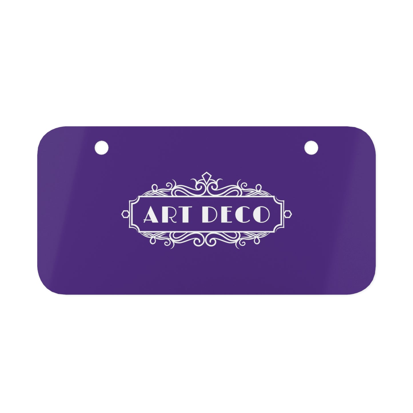 ART DECO - Mini License Plate