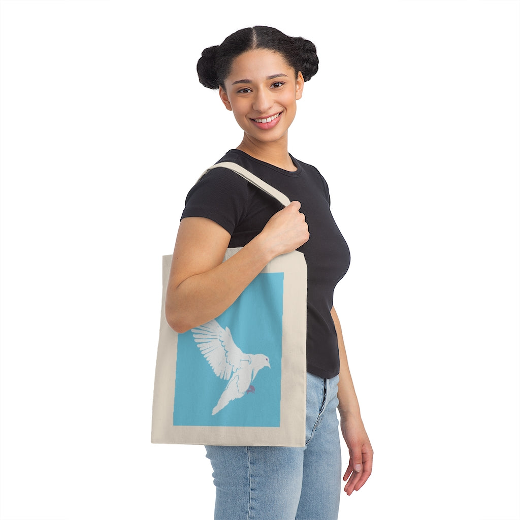 Canvas Tote Bag - Dove of Peace