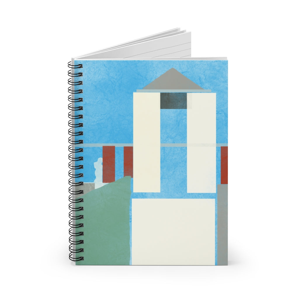 Postmodern Cover - Spiral Notebook - Ruled Line