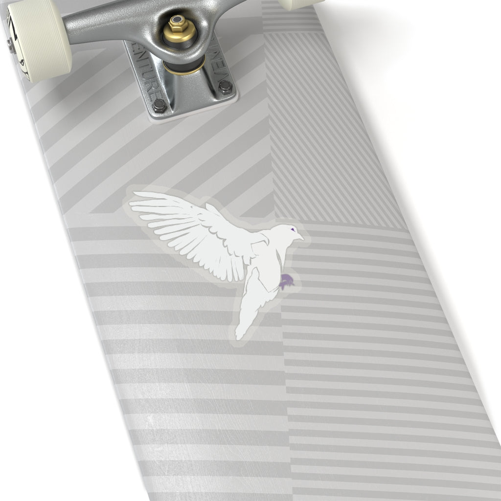 White Dove Kiss-Cut Sticker