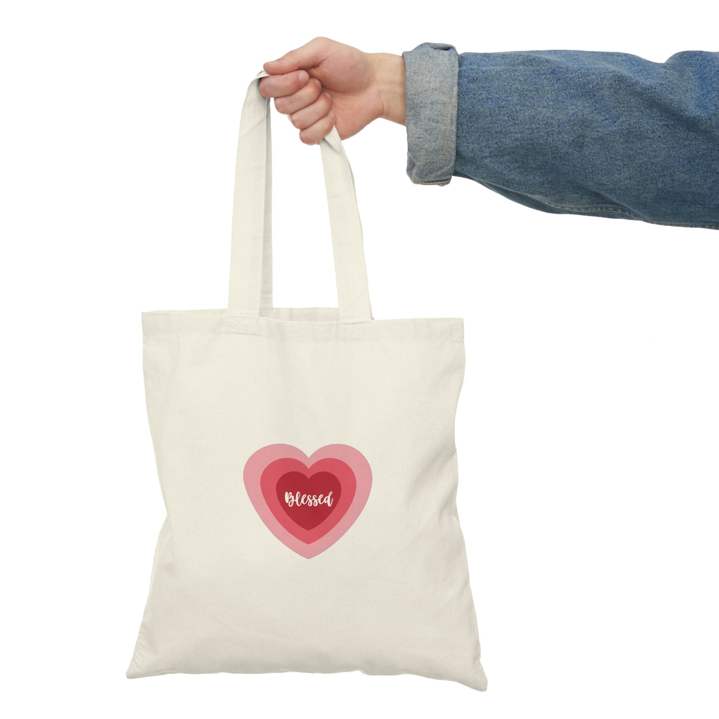 Natural Tote Bag - Blessed