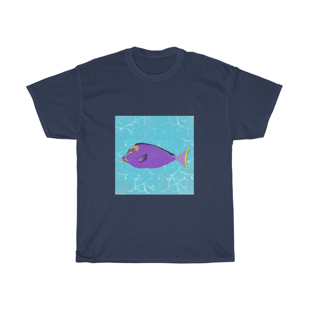 Fish Design - Unisex Heavy Cotton Tee