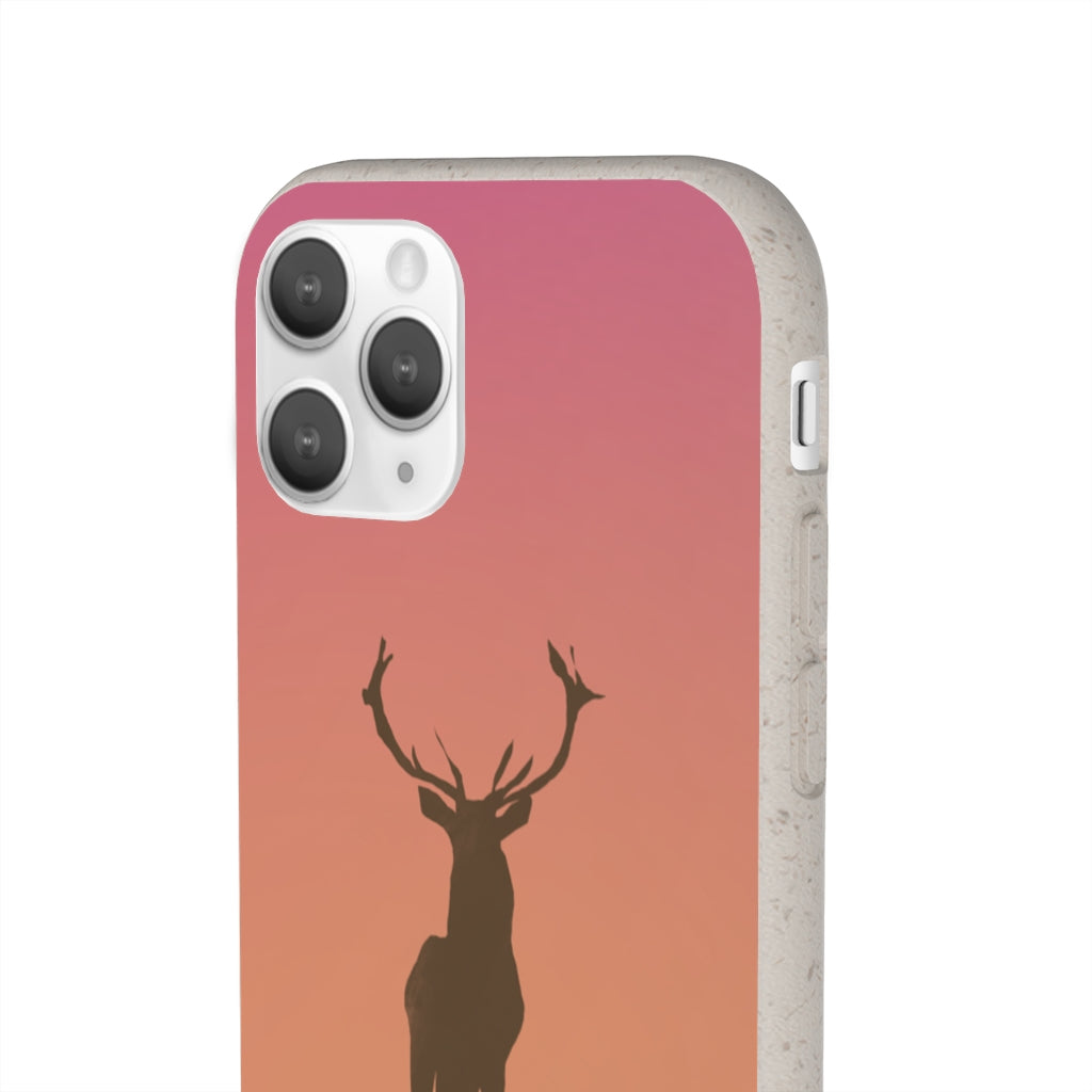 Biodegradable Case - Deer Silhouette