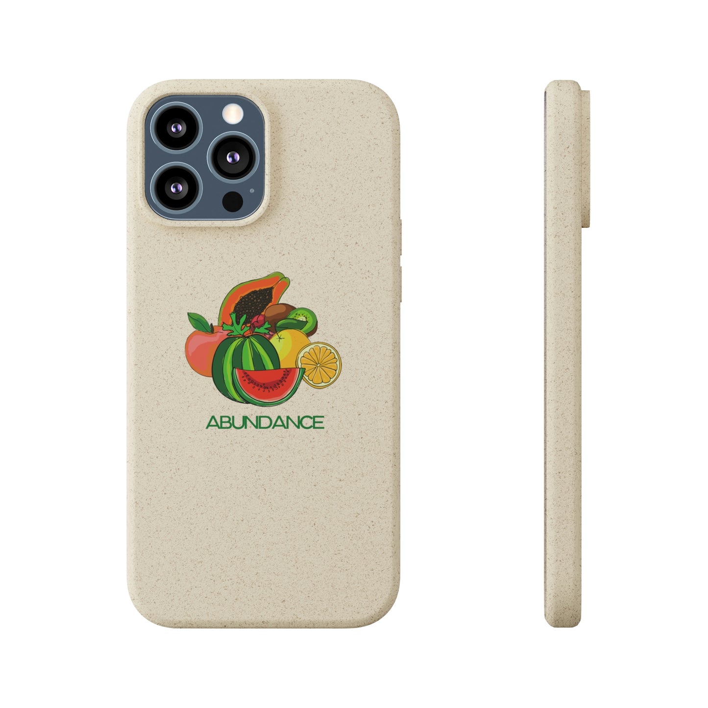 Biodegradable iPhone Cases - ABUNDANCE