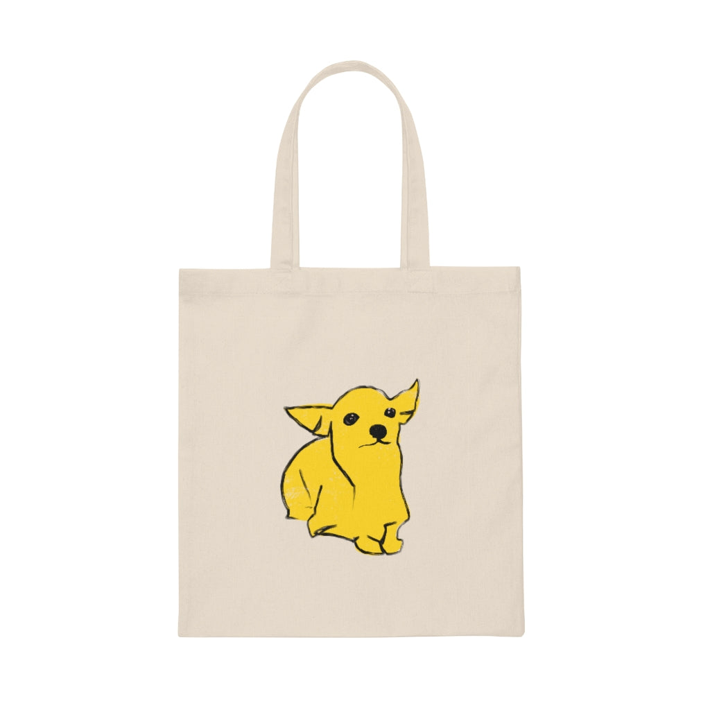 Canvas Tote Bag - Puppy