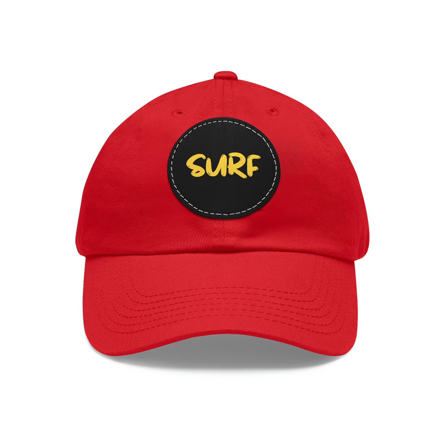 SURF - Dad Hat with Round Leather Patch