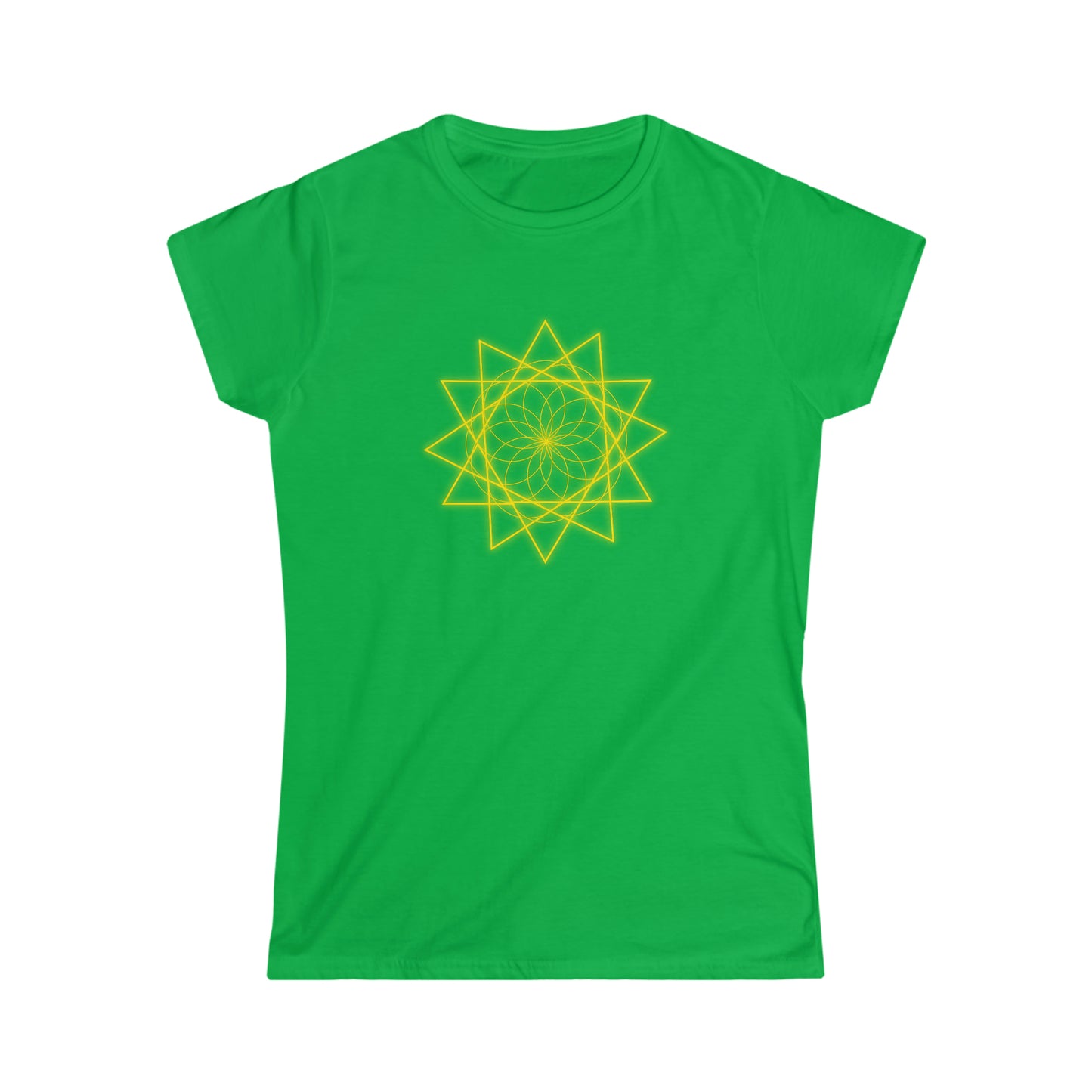 Women's Softstyle Tee - Sacred Geometry