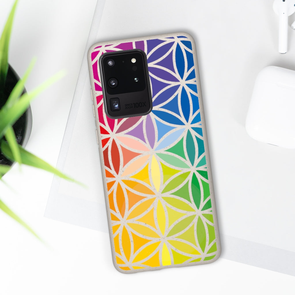 Biodegradable Case - Flower of Life