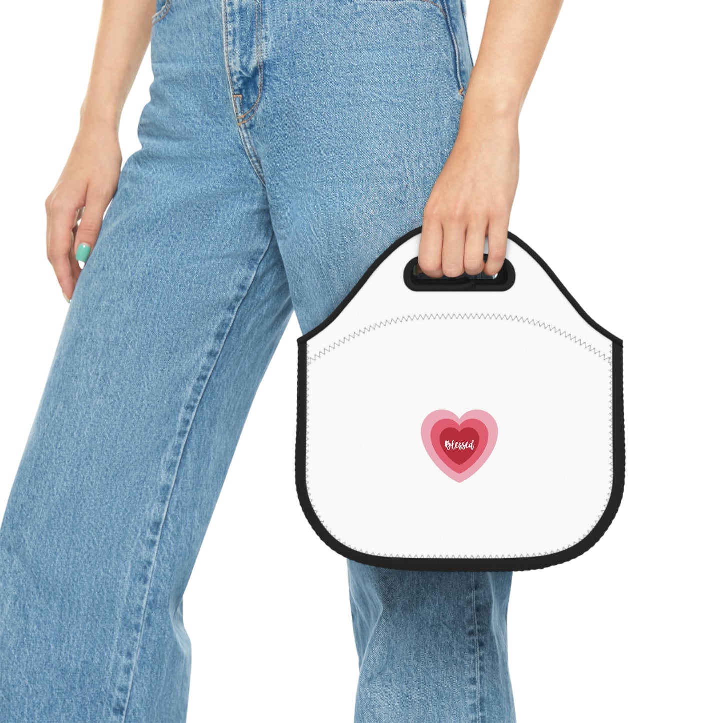 Neoprene Lunch Bag - Blessed