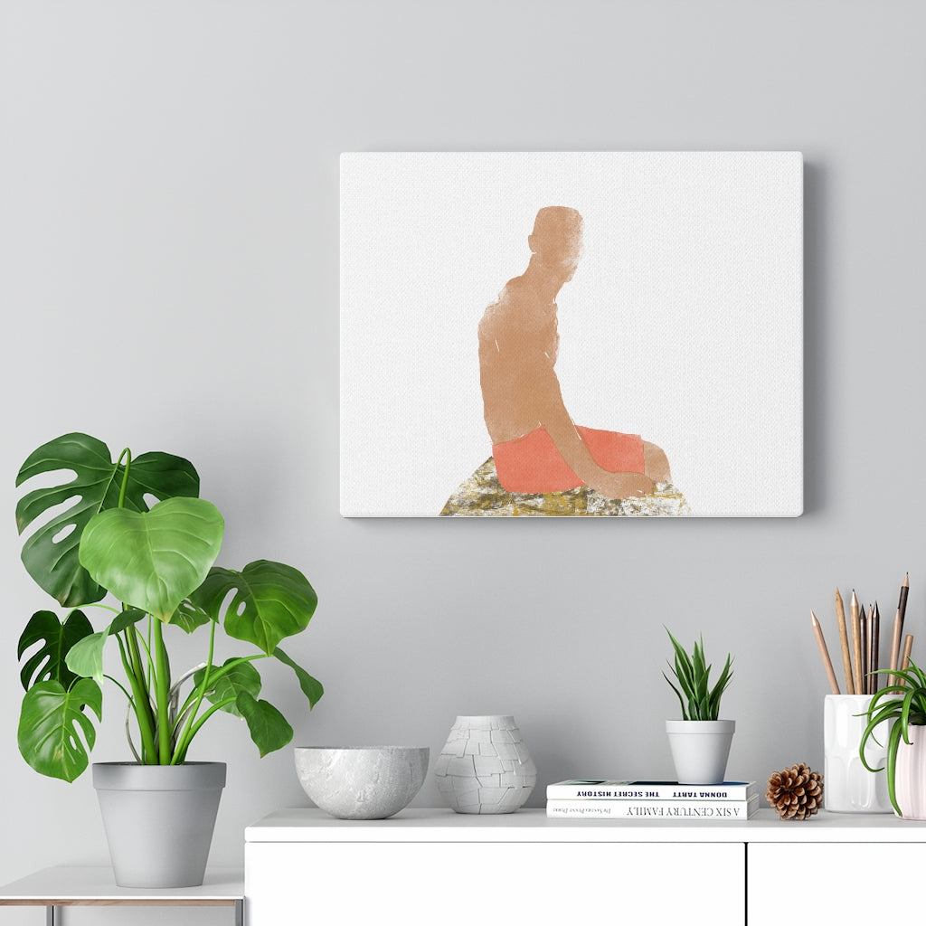 Male Figure - Canvas Gallery Wraps