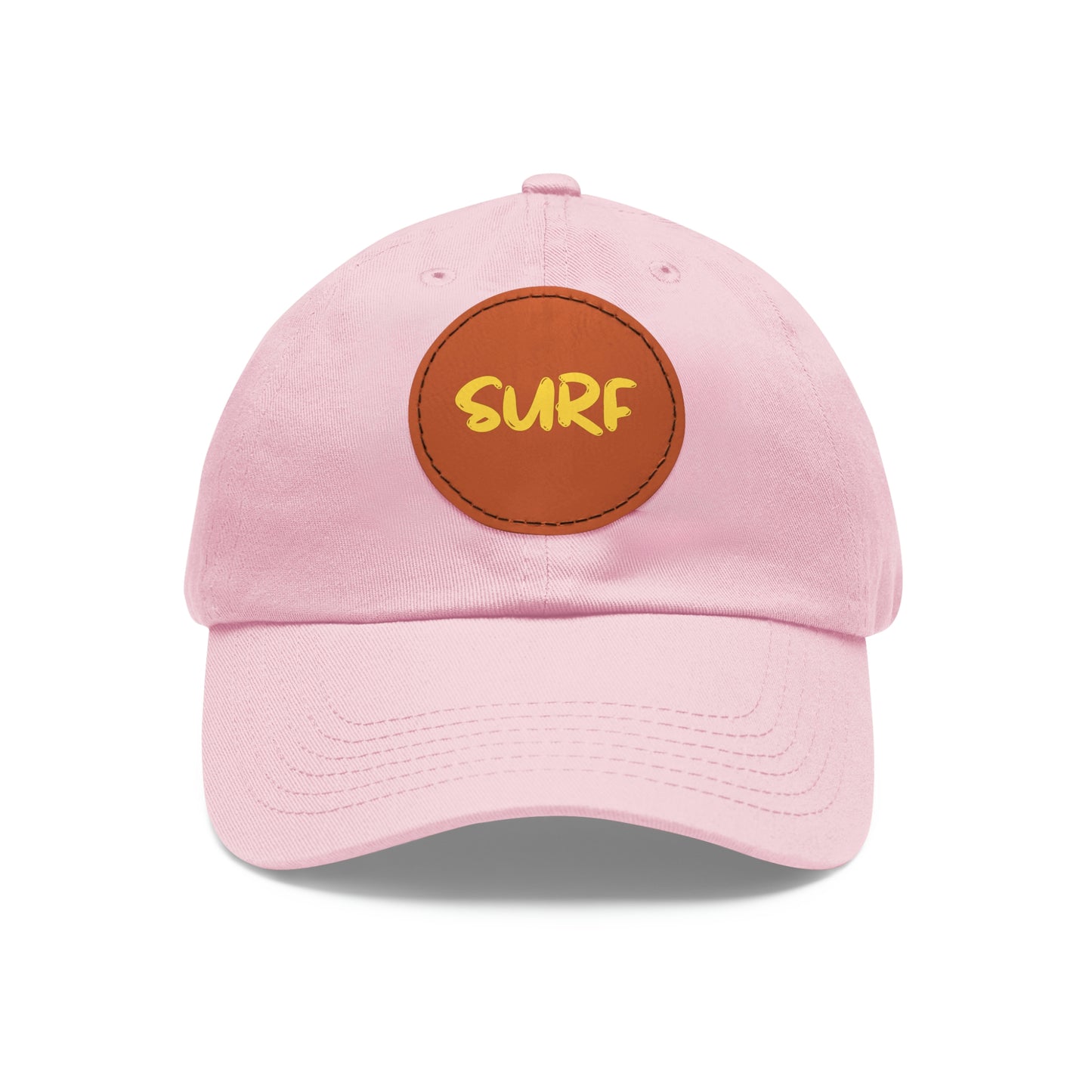SURF - Dad Hat with Round Leather Patch