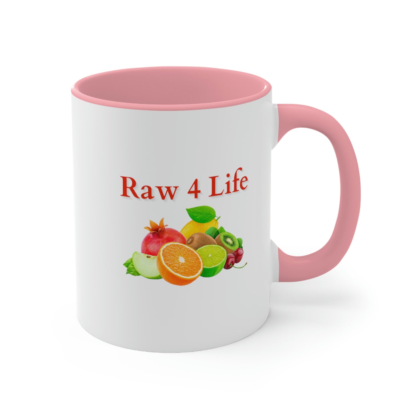 Raw 4 Life Accent Mug