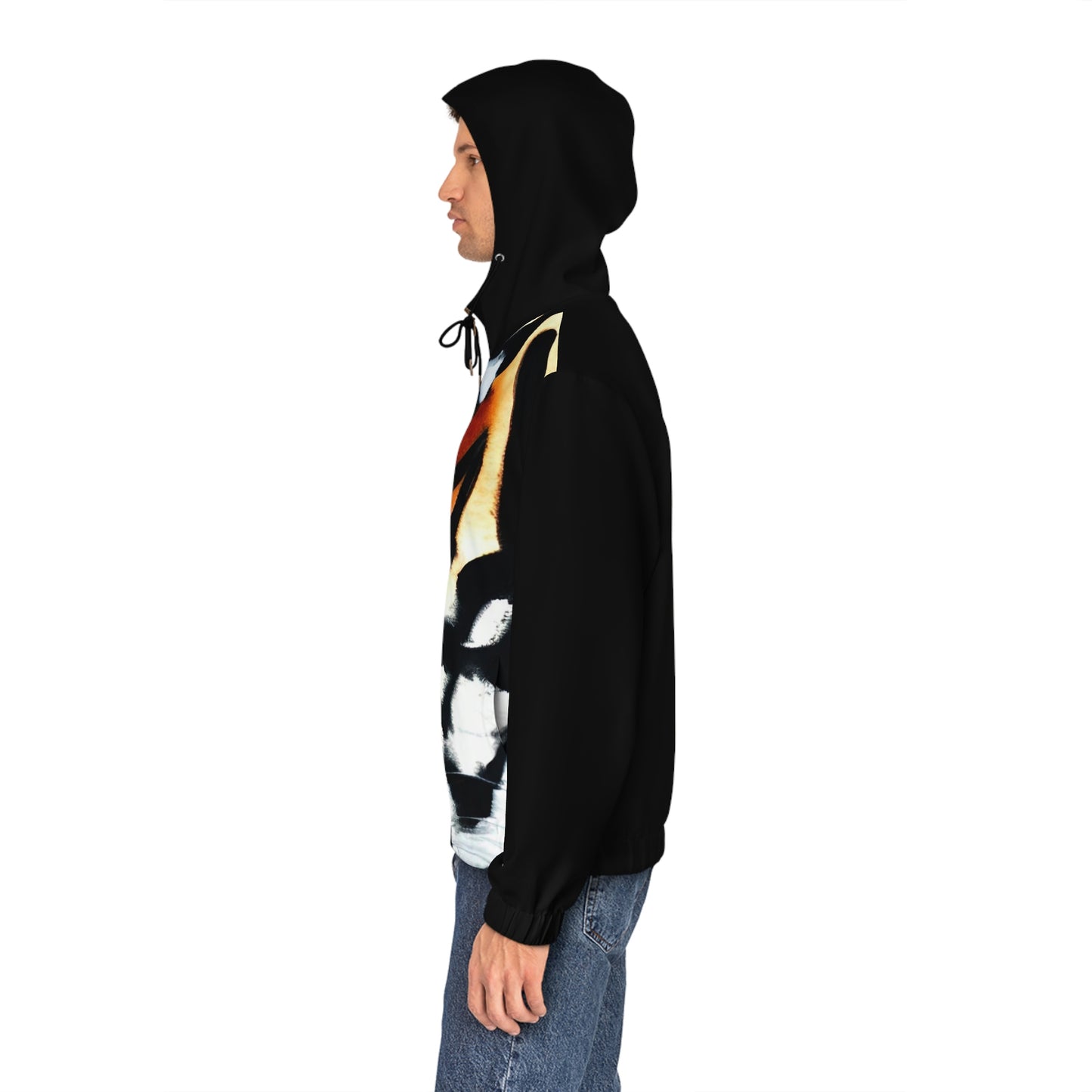Tiger - Men's Full-Zip Hoodie