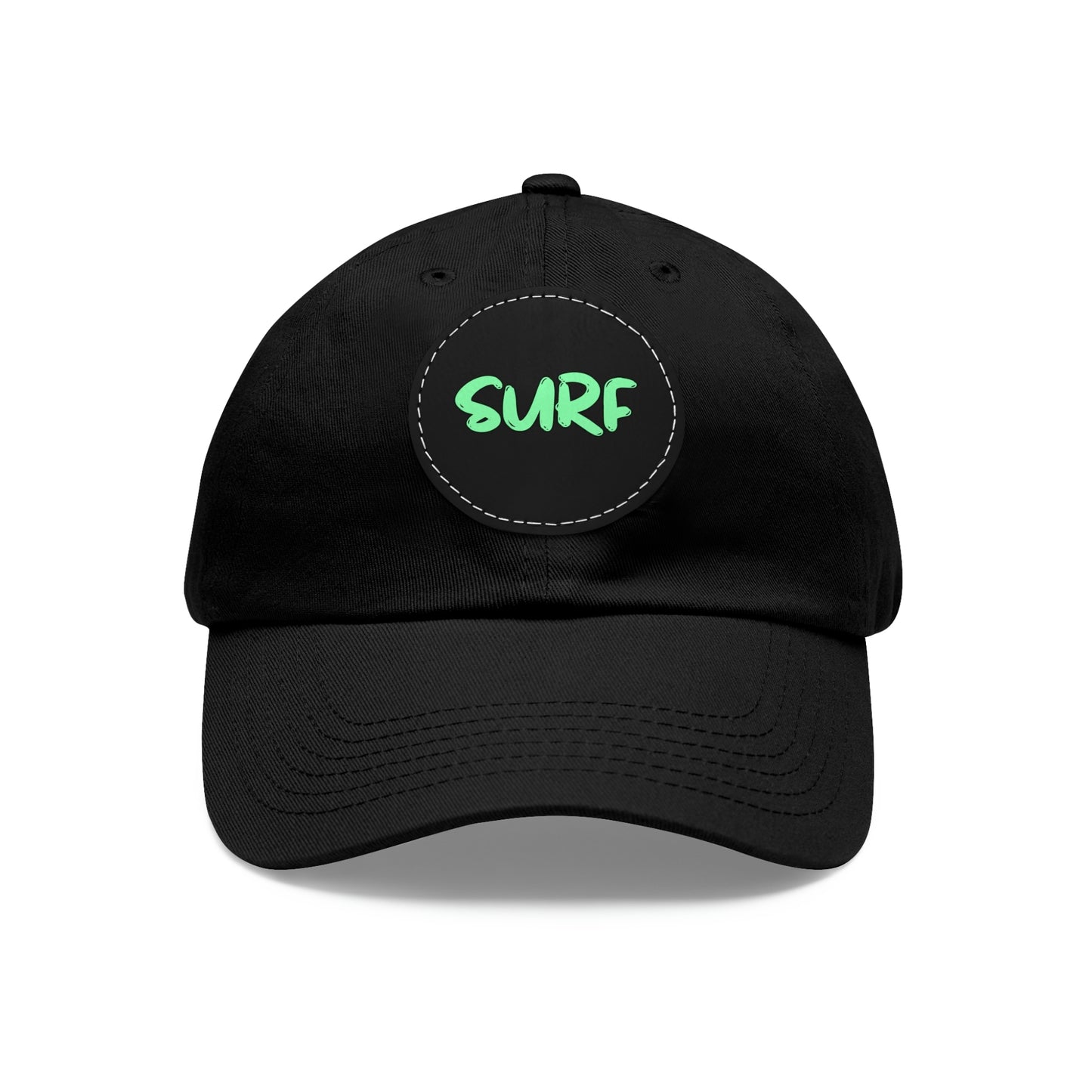 SURF - Dad Hat with Round Leather Patch