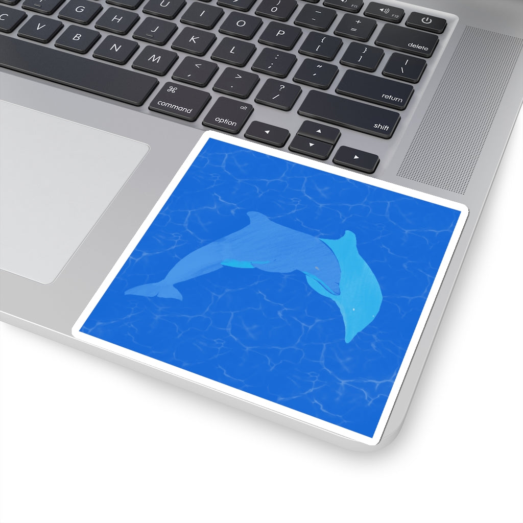 Kiss-Cut Stickers - Dolphins