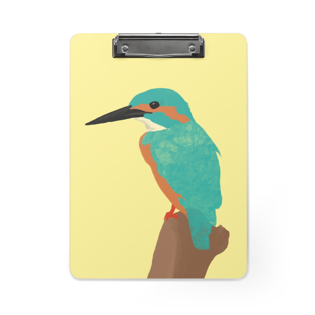 Clipboard: Kingfisher Bird