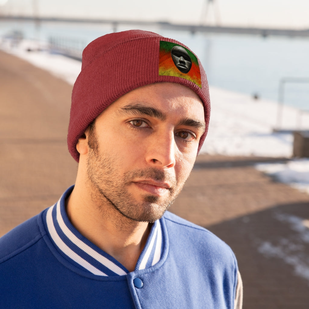 African Mask - Knit Beanie