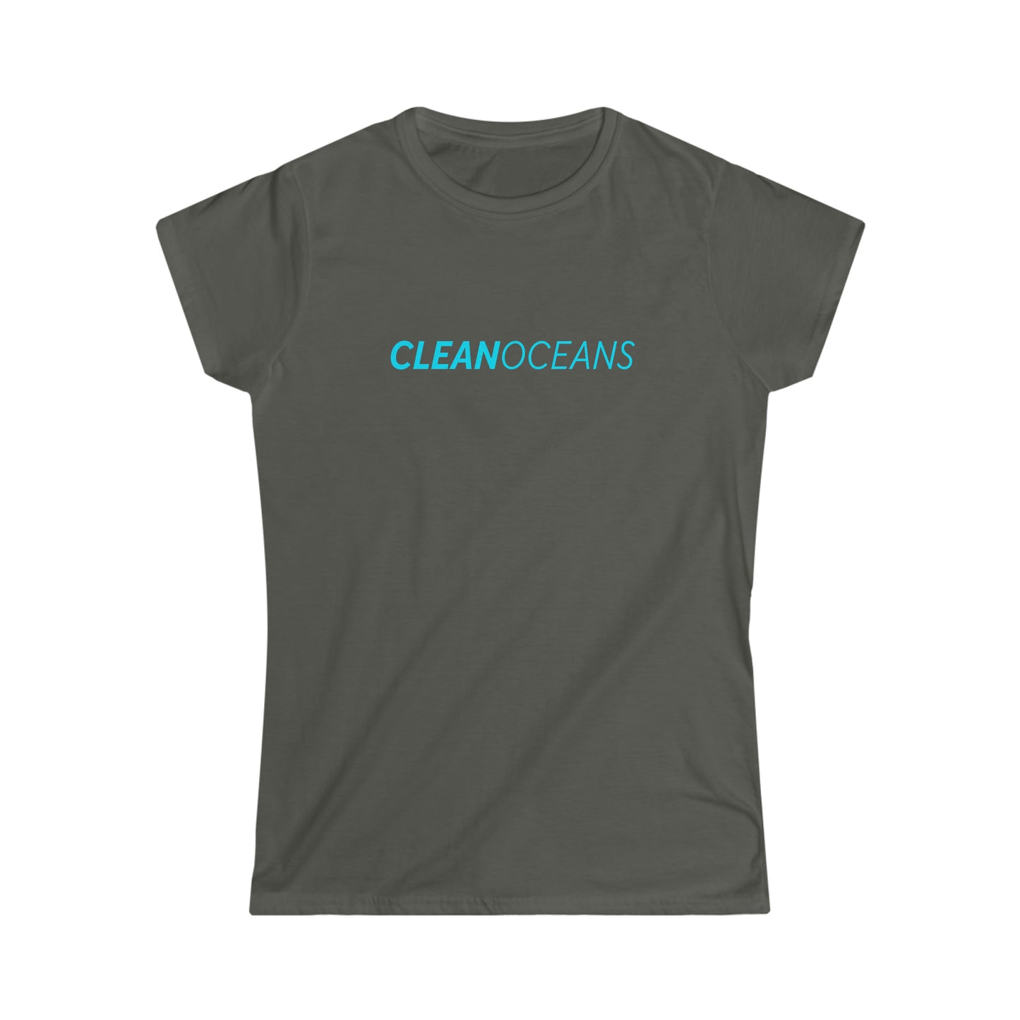 Women's Softstyle Tee - CleanOceans
