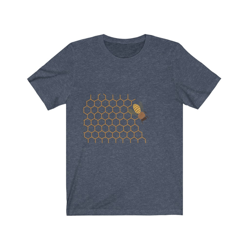 Unisex Jersey Short Sleeve Tee - Honeycomb