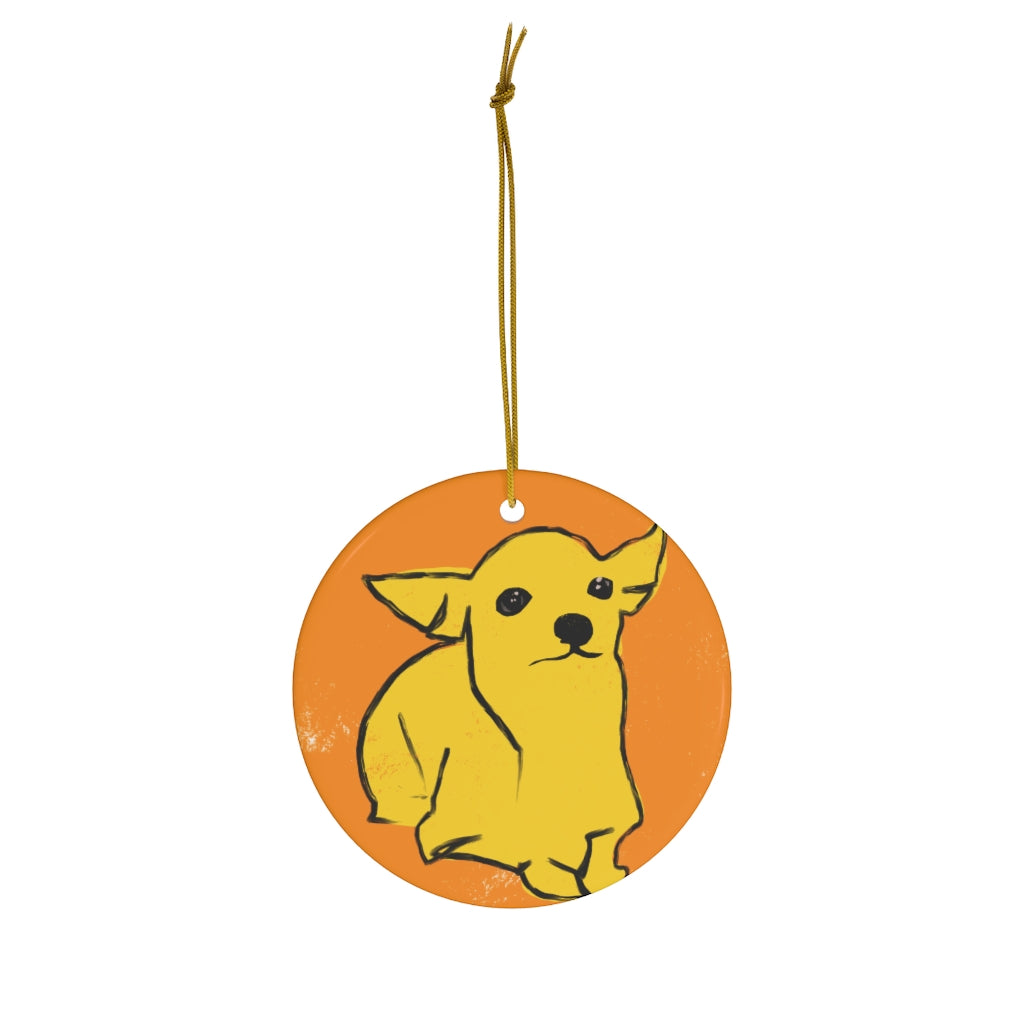 Chi the Chihuahua - Ceramic Ornaments