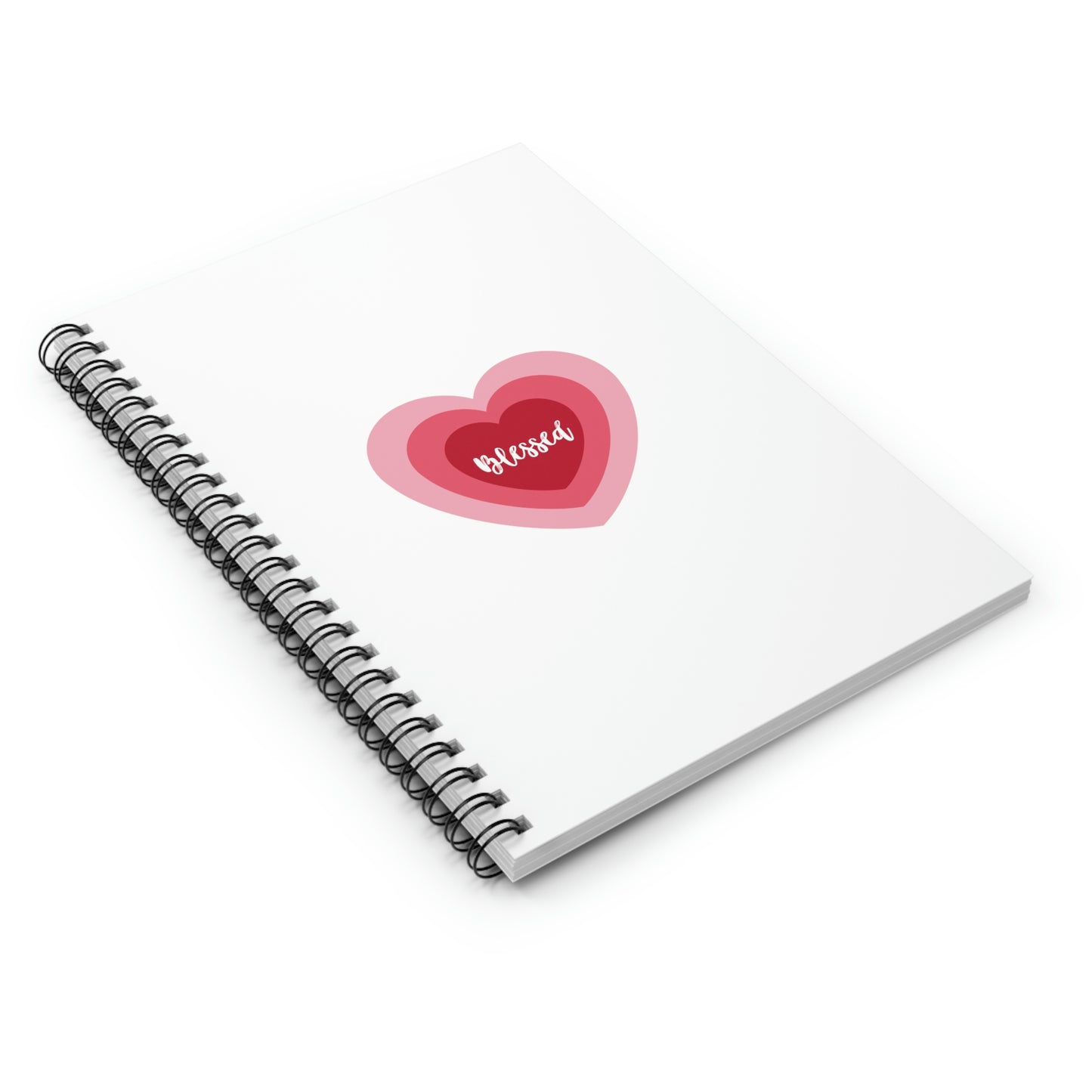 Blessed Heart - Spiral Notebook - Ruled Line