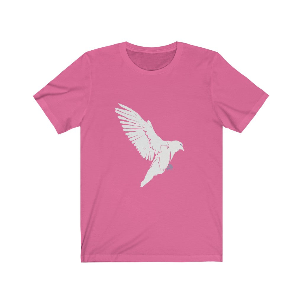 Unisex Jersey Short Sleeve Tee - White Dove