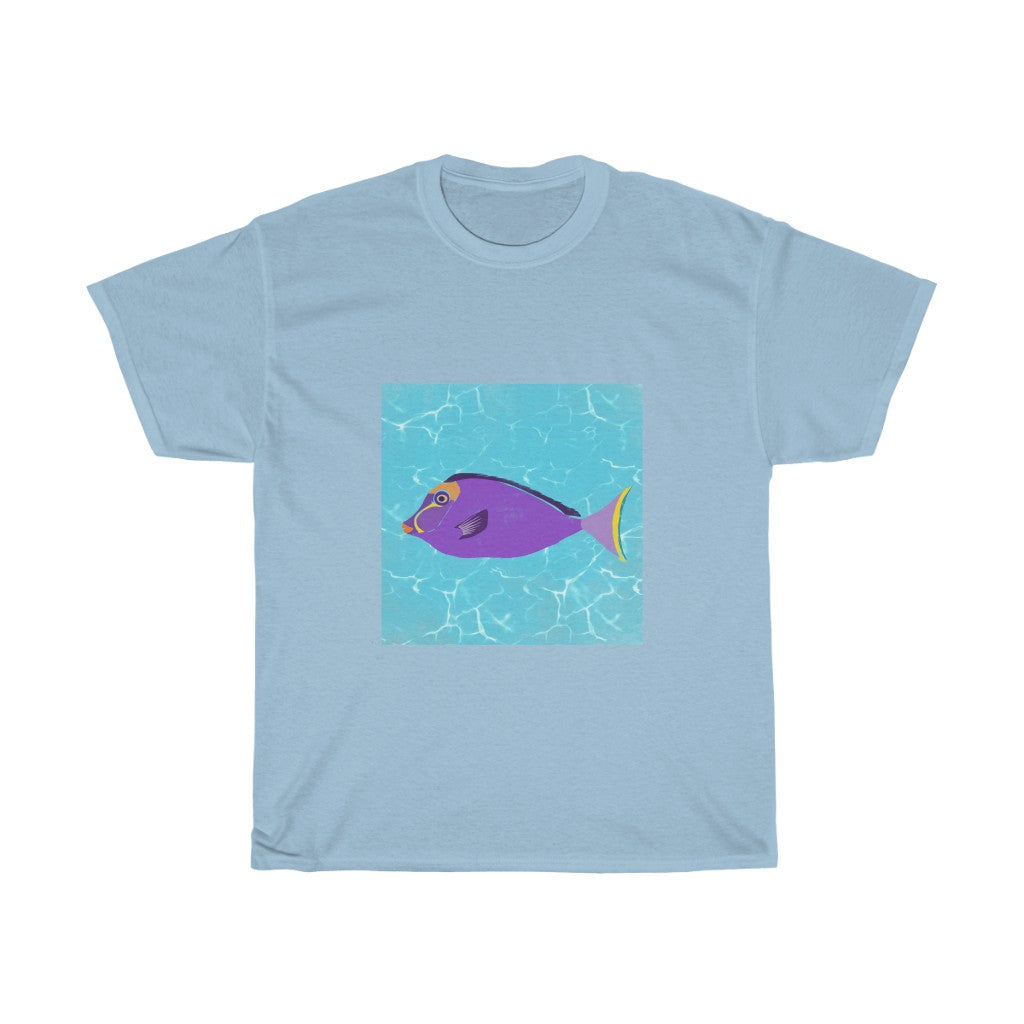 Fish Design - Unisex Heavy Cotton Tee