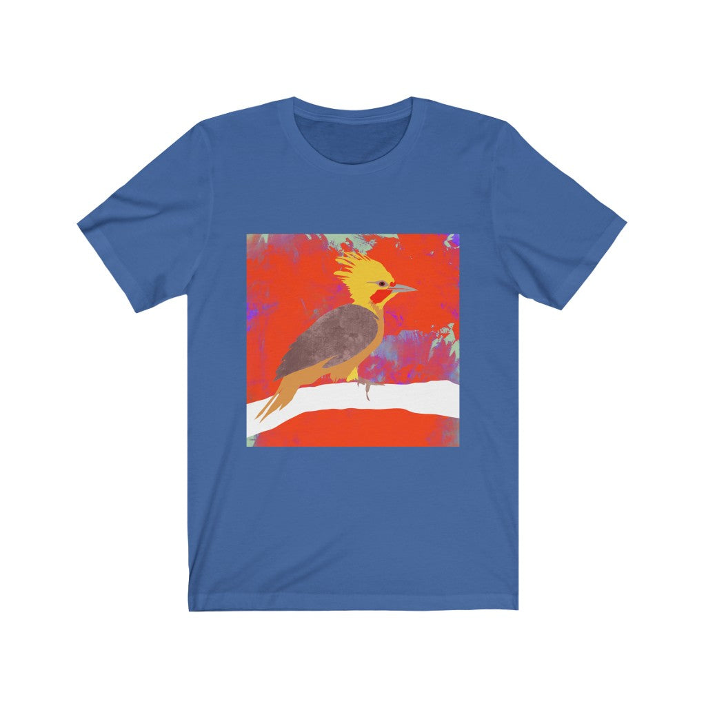 Unisex Jersey Short Sleeve Tee - Bird Design