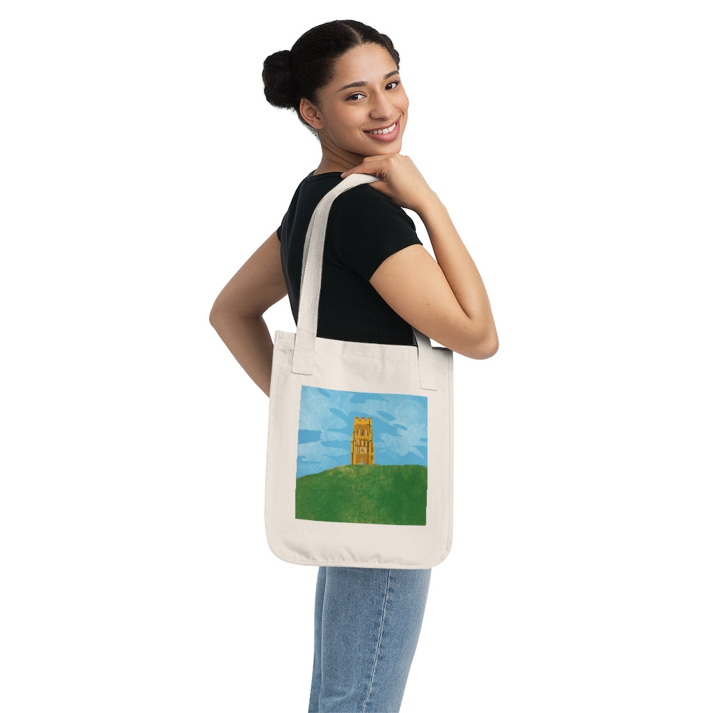 Organic Canvas Tote Bag - The Tower