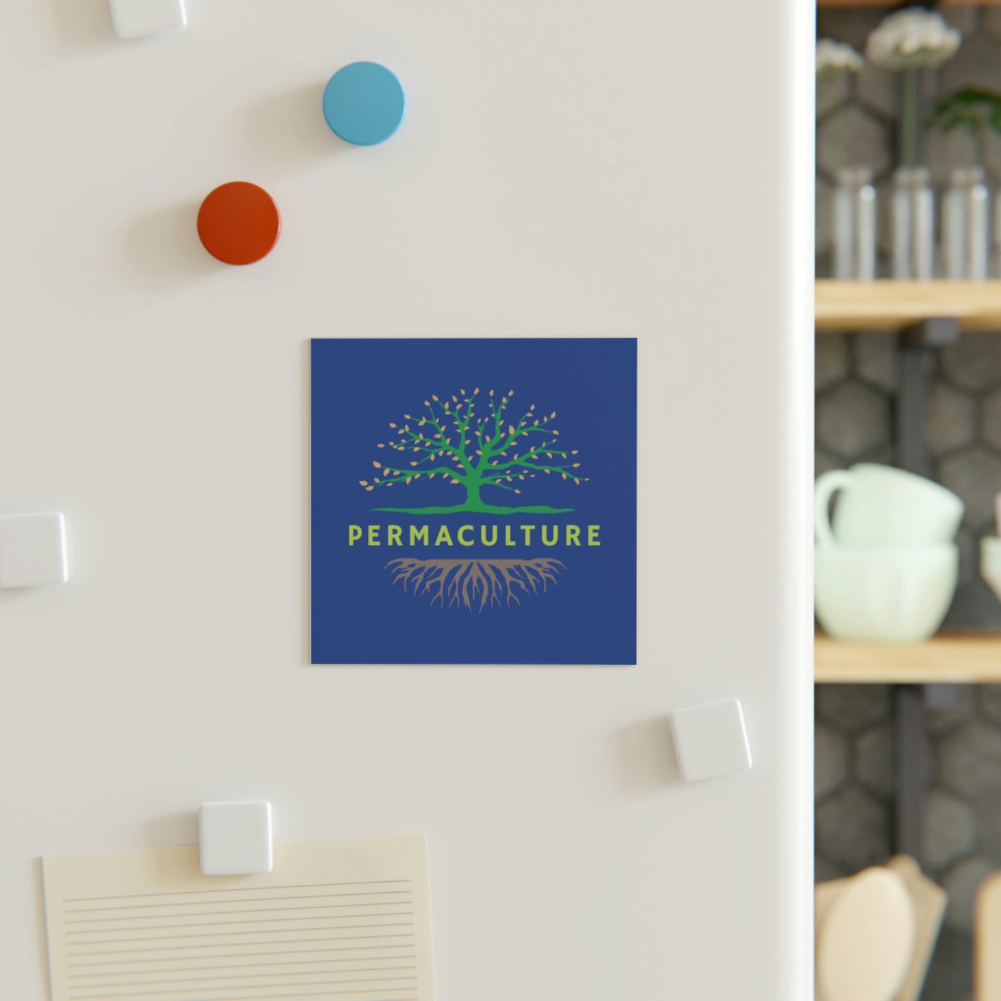 Square Magnet - Permaculture
