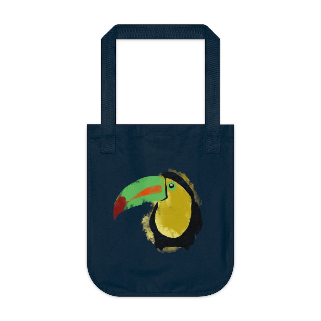 Toucan - Organic Canvas Tote Bag