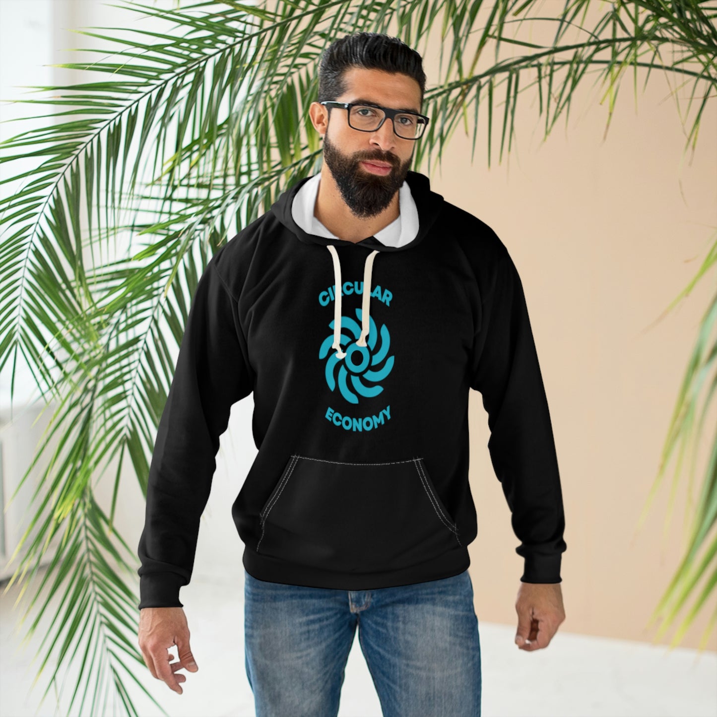 Circular Economy - Unisex Pullover Hoodie