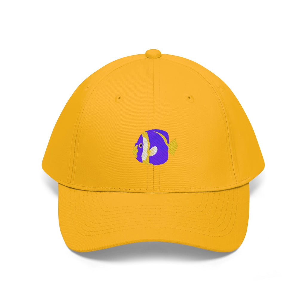 Unisex Twill Hat - Fish Design