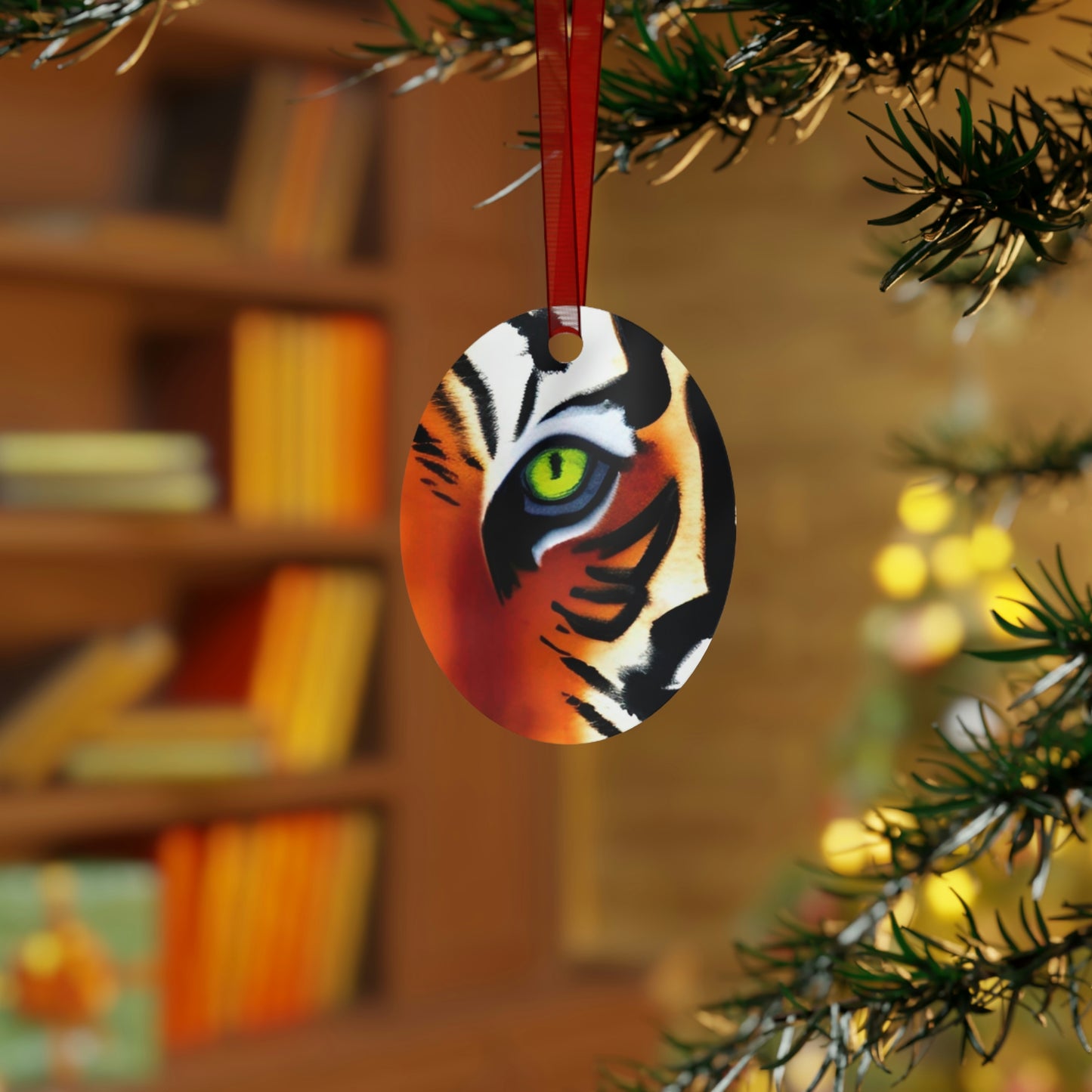 TIGER - Metal Ornament