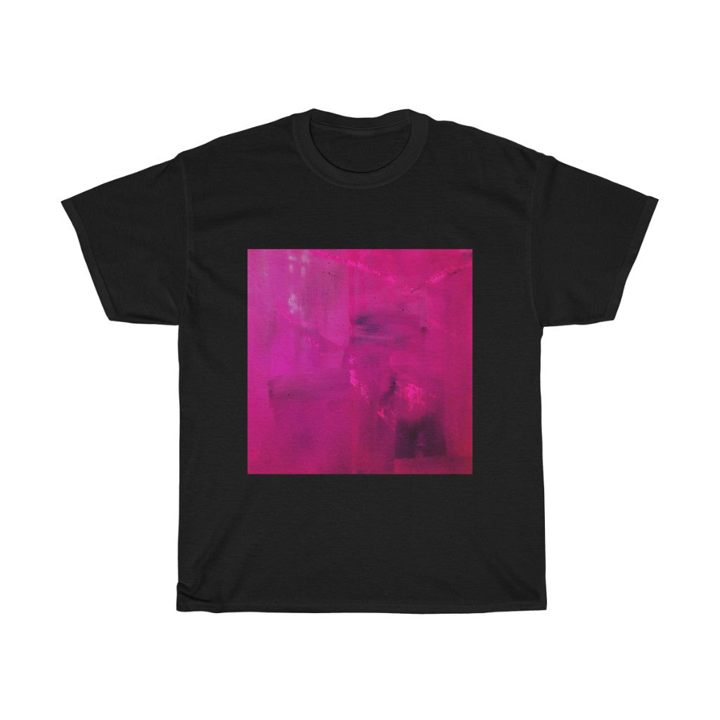Fuchsia Art Print - Unisex Heavy Cotton Tee