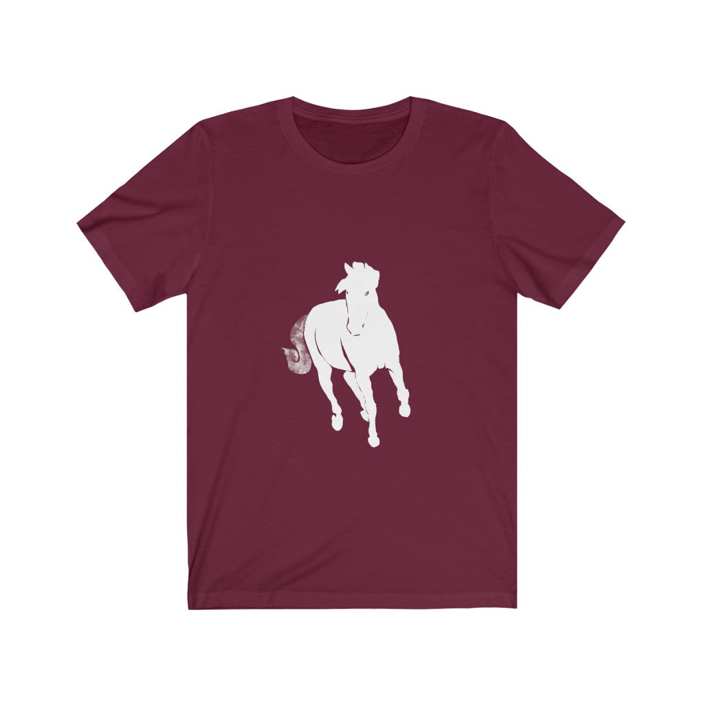 Unisex Jersey Short Sleeve Tee - Running Horse